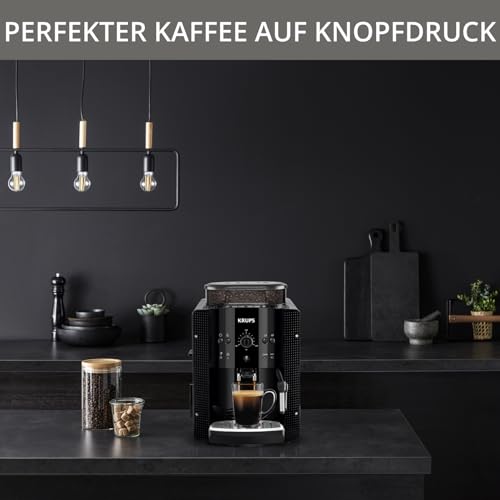 KRUPS Automatic Coffee Machine 1.8 l 15 bar, CappuccinoPlus nozzle) black by Krups