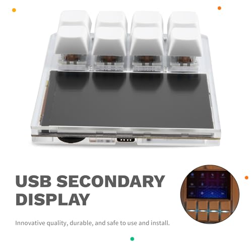 Clavier Macro LCD 3,5 Pouces Programmable 8 Touches RGB USB