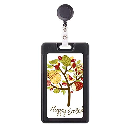 Porte-badge rétractable œuf de Pâques pour infirmière et bureau
