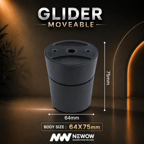 Image of NW 7W Glider SF Moveable Black with Rose Gold Aluminium 360 Degree Adjustable Cylindrical Shape LED Surface Light | COB Light | Wall Light | Spot Light | Light Color- White (Pack of 4)