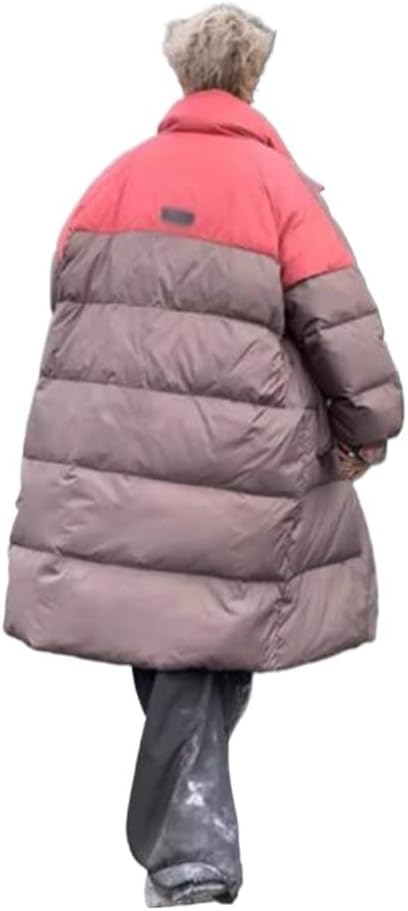 VIDI Down Jacket Coat Fashion Male Winter Warm Grip In The Long Increase Thickening