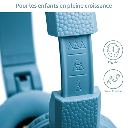 POGS Casque Audio Enfants Bluetooth | The Gecko | Casque Solide et Pliable pour Enfants avec Volume limité à 85 DB… - Les Beatles, Paul McCartney, John Lennon, RIngo Starr, George Harrison POGS Casque Audio Enfants Bluetooth | The Gecko | Casque Solide et Pliable pour Enfants avec Volume limité à 85 DB… – Image 6