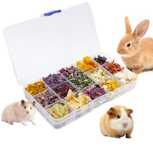 MHLLGN Bunny Treats, Treat Box with 15 Kind of Snacks