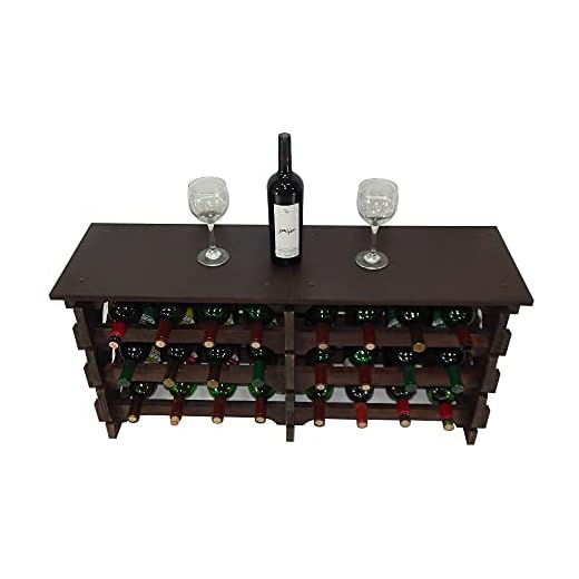 Adega de Madeira para 24 Garrafas