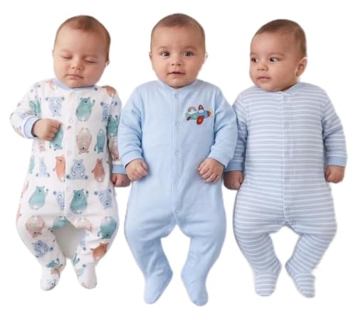 Image of 100% Cotton Baby Rompers /Sleepsuits /Jumpsuit /Night Suits for Baby Boys & Girls, Infants, New Borns