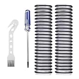 Reparatur Ersatz Unterer K Schlauch Kit, Ersatzschlauch für Tineco für Floor ONE S3/S5/S6/S7 für Breeze für IFor Floor 3 Staubsauger, inklusive 2 Schläuche, Schraubendreher und Reinigungsbürste