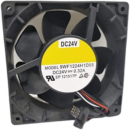 Ventilateur de refroidissement 24V à double roulement pour flux d'air permanent et stable