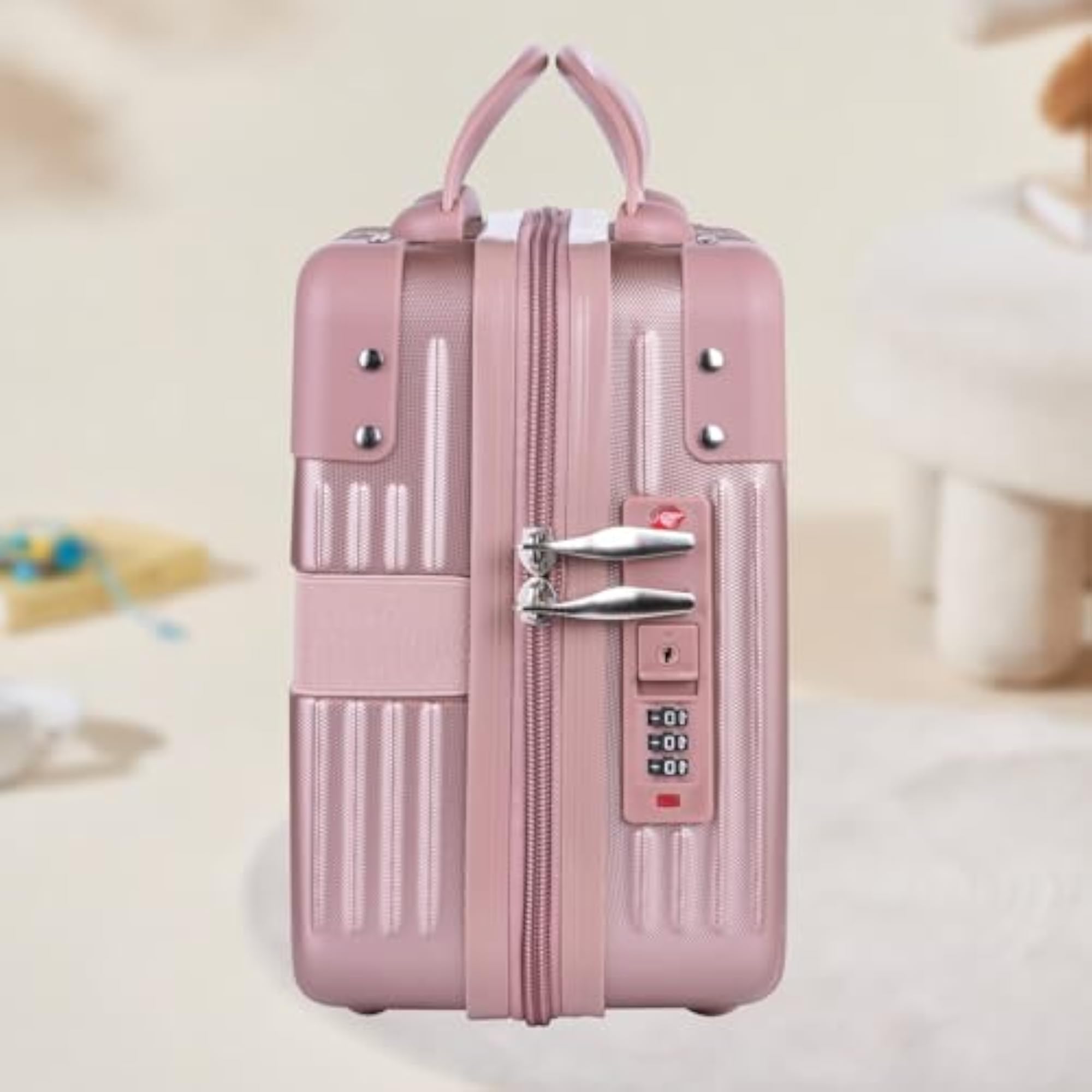Portable Hard Cosmetic Bag Travel Case for Makeup