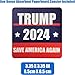 Trump 45 47 Inauguration Men Women Neoprene Phone Sleeve Pouch Case Bag with Crossbody Strap/Neck Lanyard for iPhone 16/15/14 Pro Max, 16/15/14 Plus, Samsung S24+, A54, Google Pixel 9 + One Coaster