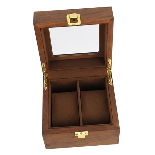 minkissy 1 Caja Para Guardar Relojes Organizador De Relojes De Madera Para Hombre