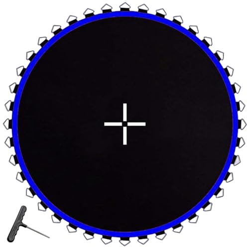 Tapis saut robuste 2,4m housse trampoline coussin protection durable