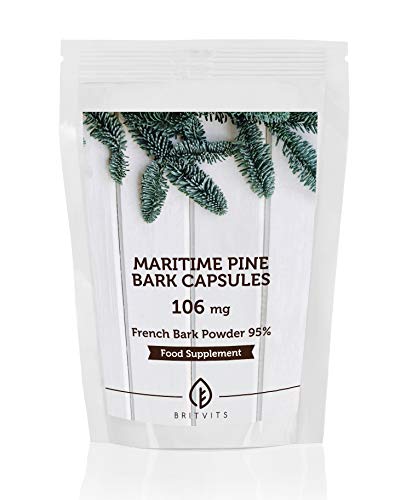 Maritime Pine Bark Extract 100mg Supplement, 120 Capsules