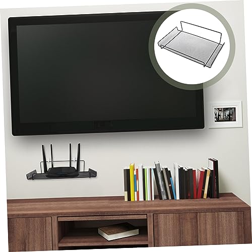IMIKEYA Prateleiras de montagem na parede suporte de telefone suporte de monitor de TV de parede sup