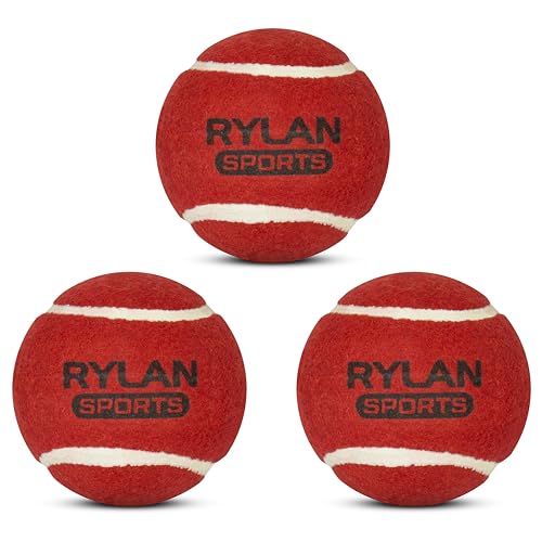 Rylan Tennis Ball Cricket Tennis Ball Light Tennis Ball for Cricket Tournament, Street Match Cricket Ball Tennis for Lawn Cricket Soft Tennis Balls for Playing Pacer Cricket Ball - Green (Pack of 3) (B0D29DX12H) Amazon Price History, Amazon Price Tracker