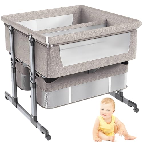 NELLN Cama para Bebé Gemelar Cuna De Viaje