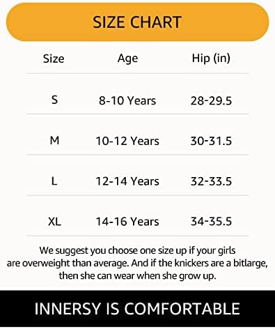 INNERSY Teen Girls Leakproof Cotton Period Underwear - 3 Pack - Image 6