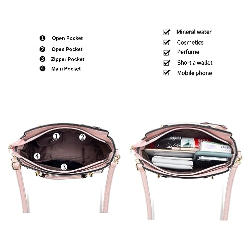 Image of Xiaoyu Fashion Purses and Handbags for Women Ladies Crossbody Bags Top Handle Satchel Shoulder Bags Small Totes