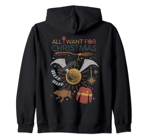 Harry Potter All I Want for Christmas! Christmas Zip Hoodie