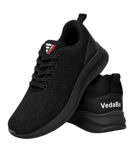 Image of Unisex Kids Sports Shoes | Lightweight Lace-Up Sneakers | Breathable Mesh Upper | Cushioned Sole | Comfortable Walking Running Casual Shoes for Boys & Girls