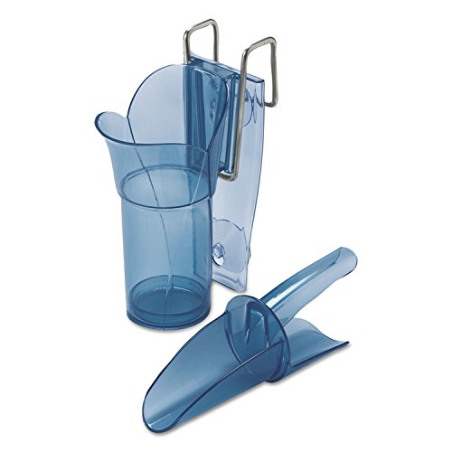 SAF-T-SCOOP AND GUARDIAN SYSTEM FOR ICE MACHINES 6-10 OZ TRANSPARENT BLUE
