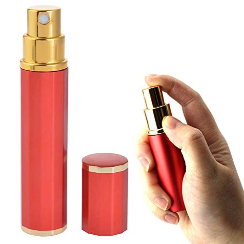 Preisvergleich Produktbild ppactvo Leere Parfümflasche Leeres Parfüm Spray Zerstäuber Feinnebel Mehrwegflasche Nachfüllbare Parfümflasche Reise-Parfüm-Flasche red