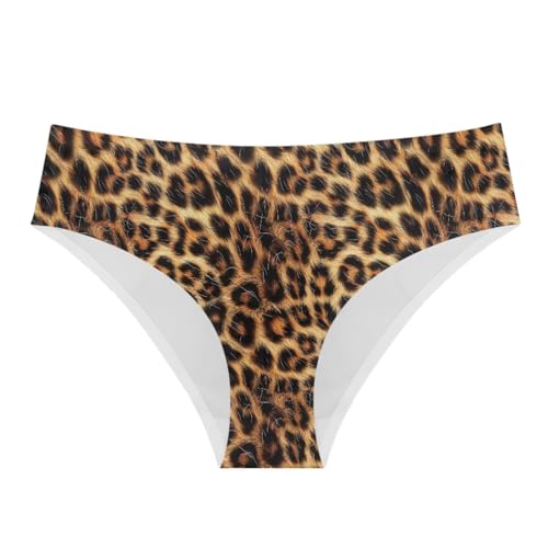 AFPANQZ Womens Underwear Mid Waist Brief Ladies Panties Seamless Breathable Lingerie 3 Pack Plus Size2