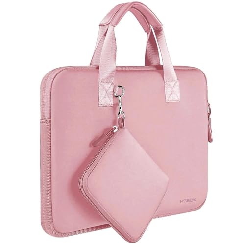 Image of Laptop Sleeve 15.6-16 inch Case with Small Pouch, Neoprene Computer Bag Compatible with MacBook Pro 16 inch M4 /M3 /M2 /M1, MacBook Pro 15.4 inch and Most 15.6-16 inch Notebooks, P02K01