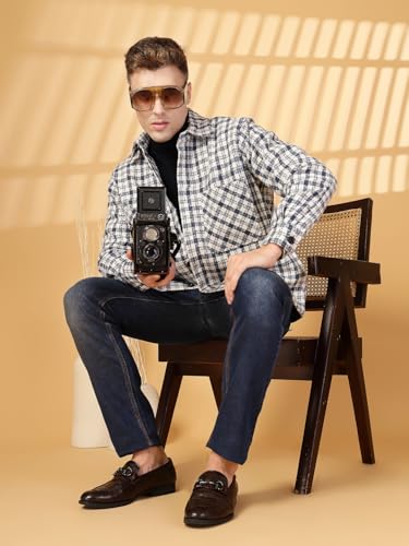 Image of CHKOKKO Men's Polyester Regular Jacket