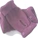 Fingerless Gloves Purple 100% Cashmere Knit Women's One Size Fits Most Arm Warmers Texting Cuffs Handmade Free Shipping