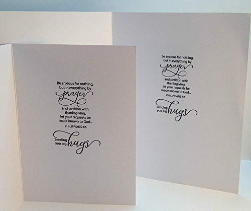 Stamp Simply Clear Stamps Get Well Soon Tulip Garden Flower Christian Religious 4x6 Inch Sheet - 8 Pieces