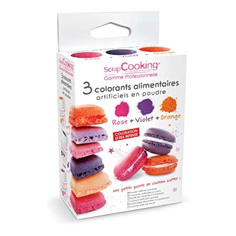 Food colouring set - orange, purple, pink Cover