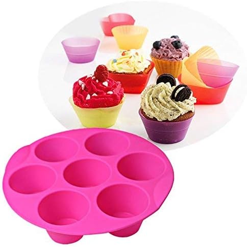 Miniatura 7 de Juego de espátulas de silicona para freidora de aire y muffins, juego de 6 piezas