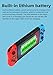 CZT New 5.1-inch Handle Appearance Video Handheld Game Console Portable Emulator Classic Arcade Retro Gaming Game Device System Built-in 12000 Games mp3 mp4 (Bluered)