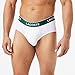 Lacoste Pack De 3 Slips Pantalones, Negro (Noir/Blanc/Argent Chiné Nua), Medium Hombre