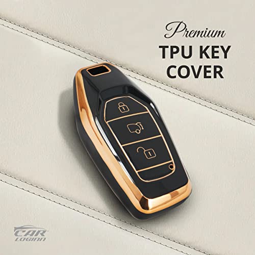Image of Premium Car keycover for Mahindra XUV-500 Push Start Key (Smartkey)