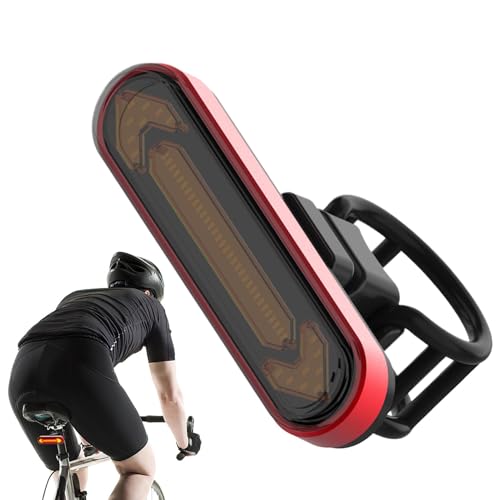 Fanale posteriore per bicicletta, con telecomando, indicatore di direzione, antifurto, luce posteriore con indicatori di direzione