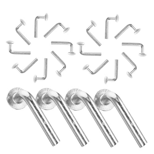 GLEAVI Heavy Duty Pallet Rack Safety Bolt Set 50pcs Galvanized Drop Pin for Storage Shelves Industrial Shelving