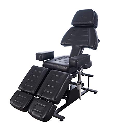 BarberPub Hydraulische Tattooliege Massageliege Kosmetikliege Therapieliege 0232BK Cover