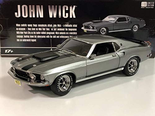 Greenlight Hwy-18016 1: 18 Highway 61-1: 18 John Wick (2014) - 1969 Ford Mustang Boss 429, Unisex Adult