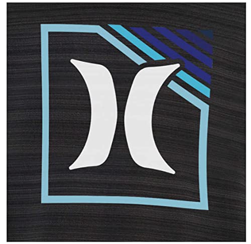 Hurley Boys' Long Sleeve Hooded T-Shirt, Hyper Black, X-Large3