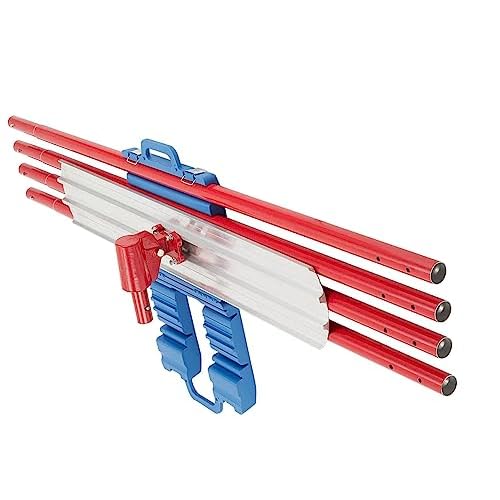 48 in x 8 in Bull Float Magnesium Concrete Float, Round End Concrete Float Tool with Flexible Bracket