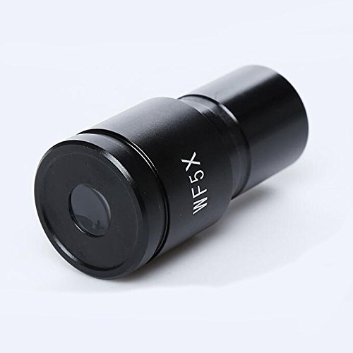 2PCS WF5X/20mm Microscopio Biologico Oculari grandangolare Lente del Microscopio Accessori di Biologia Parti for la Scienza Medica
