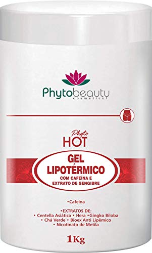 Gel Lipotérmico Redutor Gordura e Celulite com Gengibre Phytobella 1Kg