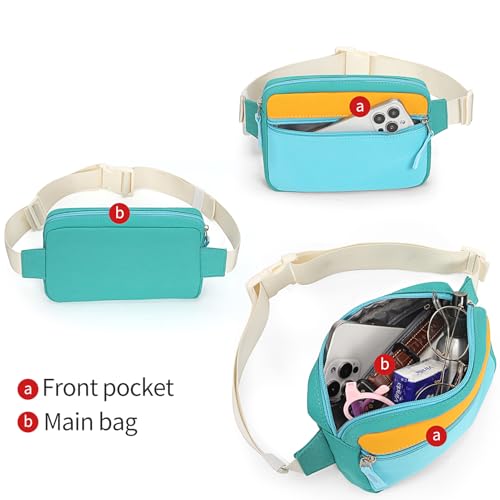 Image of Fanny Pack Birthday Gifts for Teen Girls 7-13, Kids Crossbody Belt Bag | Back to School Gifts, Cute Preppy Girl Fashion Accessories with Adjustable Strap, Trendy Stuff for Travel & Dorm Essentials