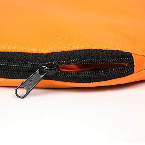 Triclicks 42\" Foldable Downwind Wind Sail Kit Sup Paddle Board Instant Popup for Kayak Boat Sailboat Canoe, Orange