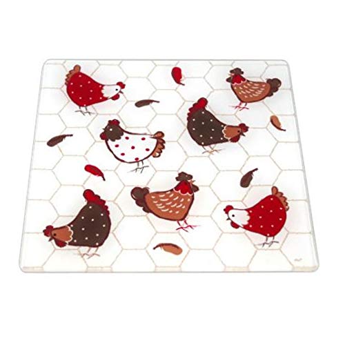 FAYE - Dessous de Plat en Verre 'COTTY' 20x20cm