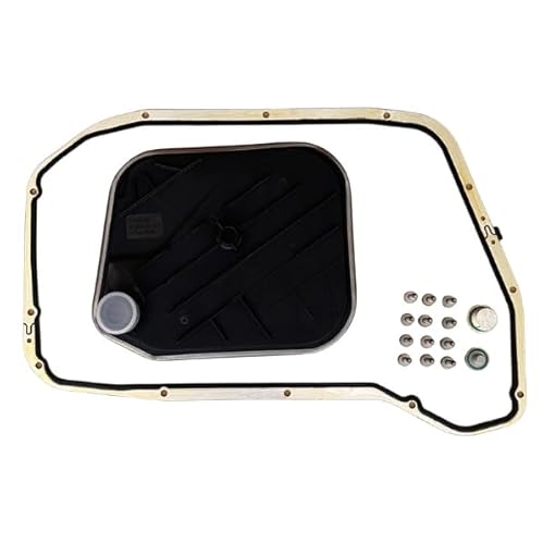 8-Speed Transmission Filter Kit with Oil Pan Gasket, Compatible with Audi A7 A8L Q5, ZF 8HP Transmission Filter Replacement Kit