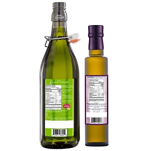 Garlic Flavored Olive Oil + Organic Extra Virgin Olive Oil - Pasta Bundle #TOP1