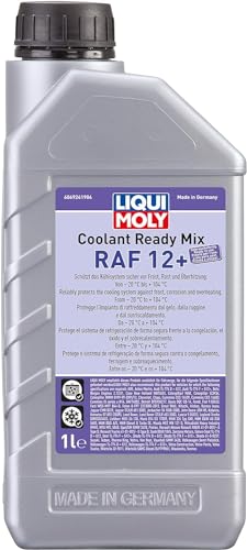 LIQUI MOLY Coolant Ready Mix RAF 12+ | 1 L | Winter product | Cooling protection | SKU: 6924 silver