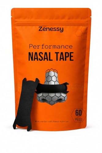 Zenessy Performance Nasal Tape for Breathing & Sleep – Strong